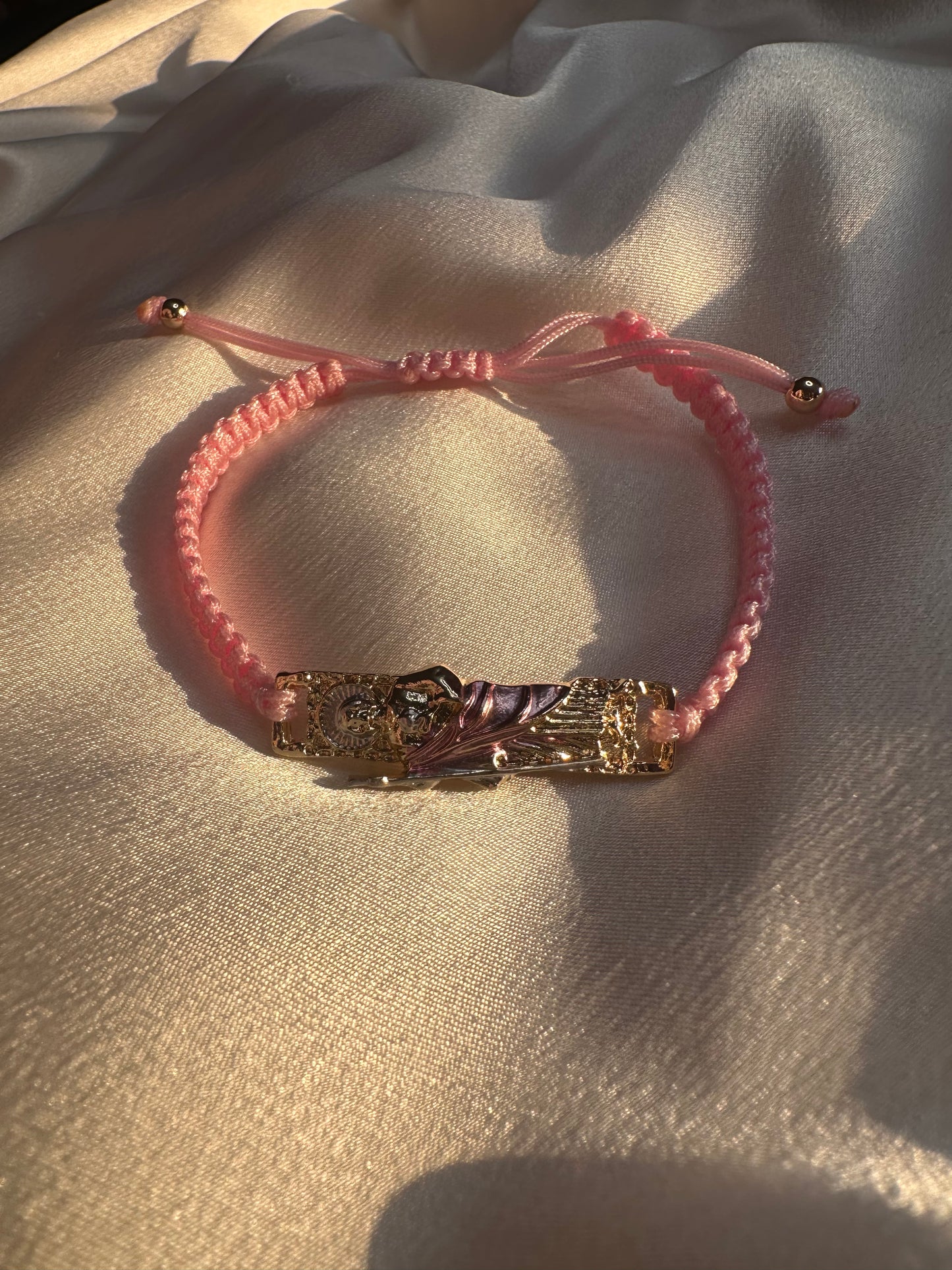 San Judas string thread bracelets adjustable