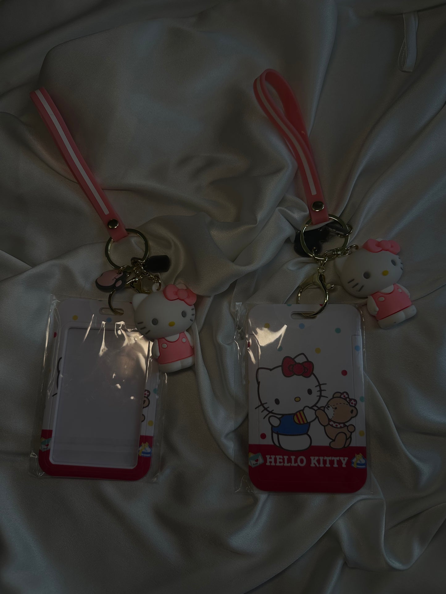 Hello kitty ID keychain