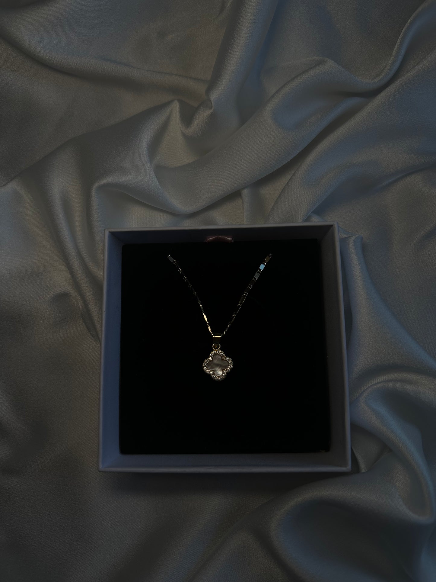 Double sided LV inspired necklace