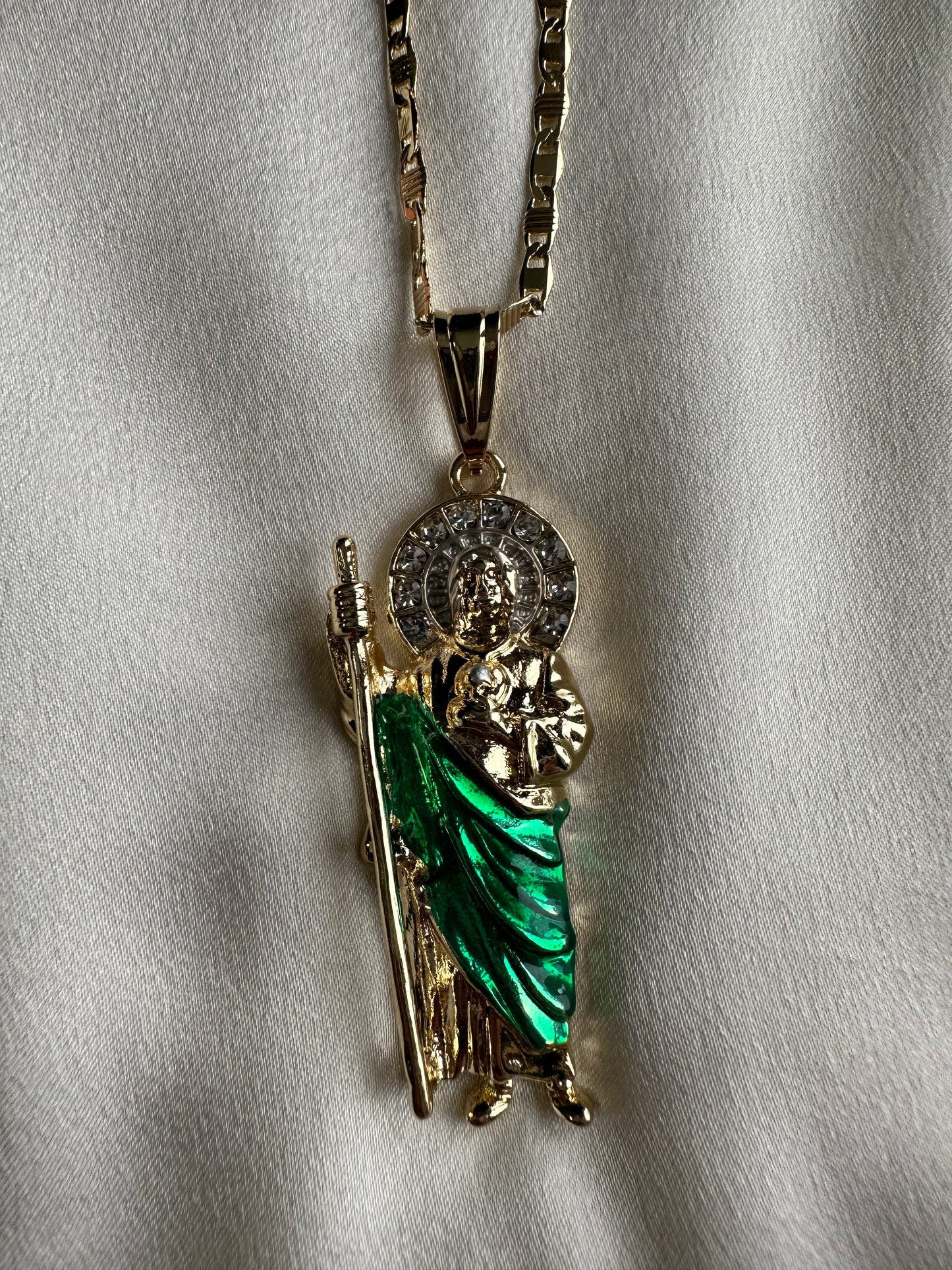 San Judas necklace