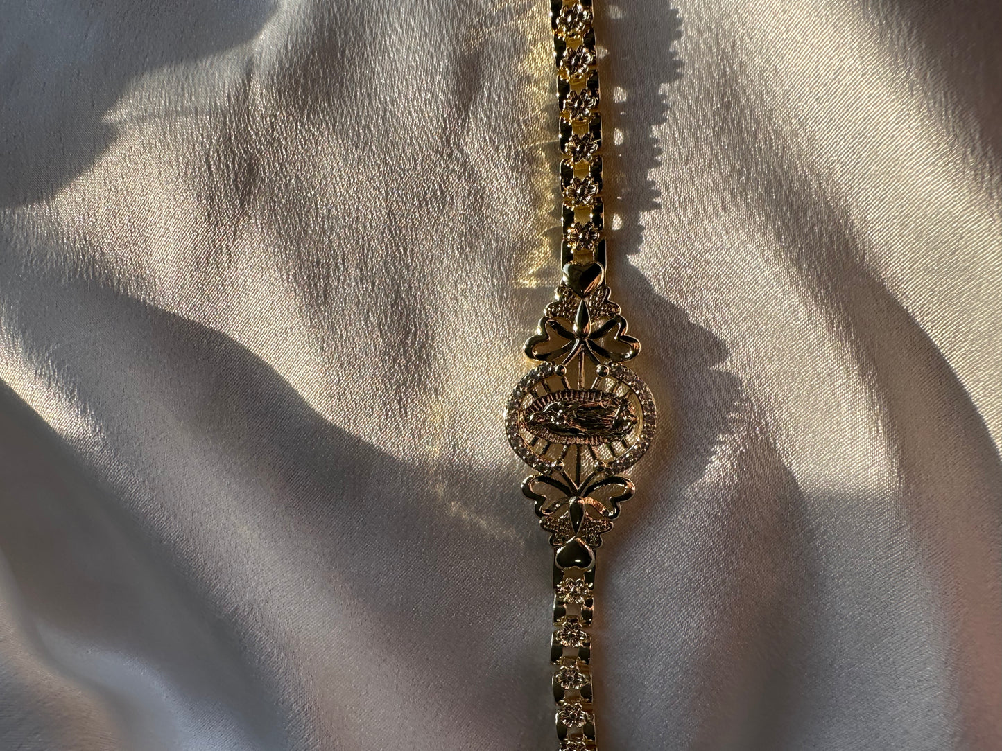 Lydia esclava Virgen de Guadalupe