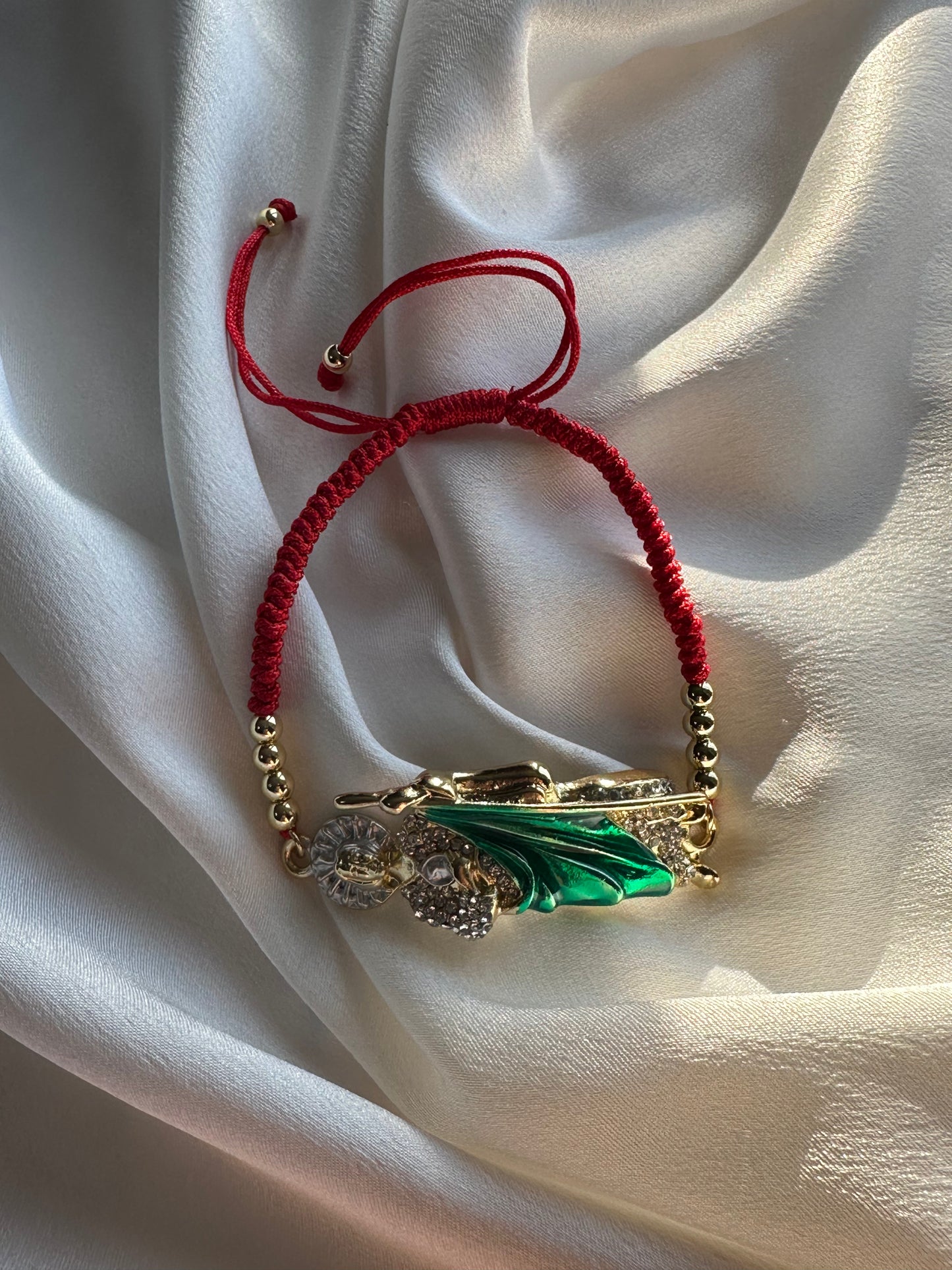 San Judas red thread bracelet