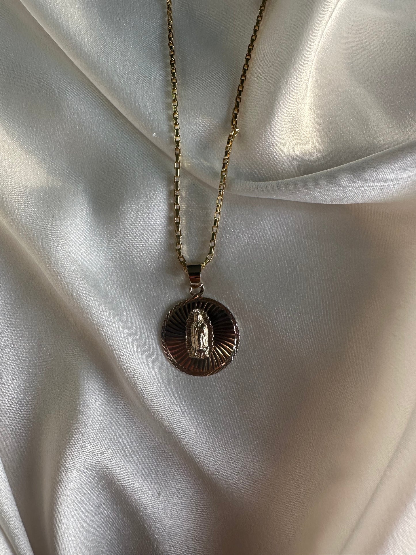 Small Virgin De Guadalupe Medal